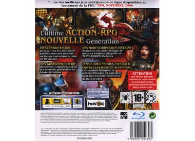 Image Jeux Vidéo Untold Legends Le Royaume des Tenebres PlayStation 3 (PS3)