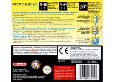 Jeux Vidéo Picross DS DS
