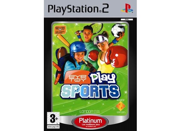 Image Jeux Vidéo Eye Toy Play Sports Edition Platinum PlayStation 2 (PS2)