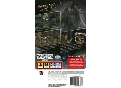 Jeux Vidéo Pirates des Caraibes Jusqu'au Bout du Monde PlayStation Portable (PSP)