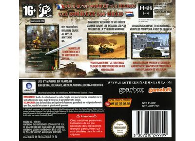 Jeux Vidéo Brothers In Arms DS DS