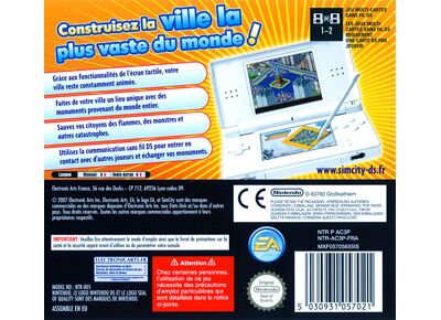 Jeux Vidéo SimCity DS DS