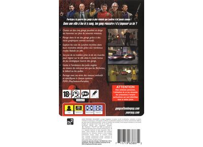 Image Jeux Vidéo Gangs of London Platinum PlayStation Portable (PSP)