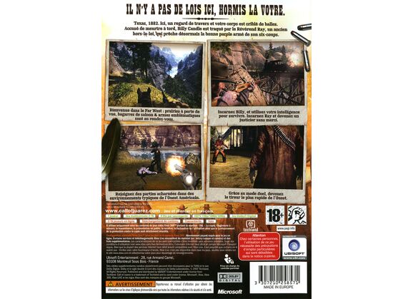 Image Jeux Vidéo Call of Juarez Xbox 360