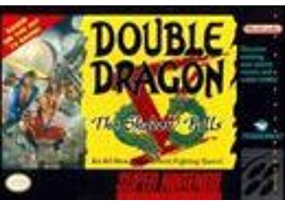 Image Jeux Vidéo Double Dragon V the Shadow Fall Super Nintendo