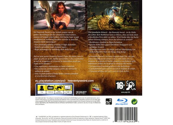 Image Jeux Vidéo Heavenly Sword PlayStation 3 (PS3)