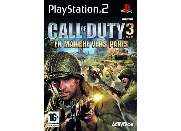 Image Jeux Vidéo Call of Duty 3 En marche vers Paris Platinum PlayStation 2 (PS2)