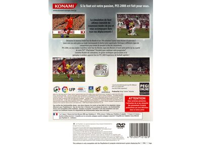 Jeux Vidéo Pro Evolution Soccer 2008 PlayStation 2 (PS2)