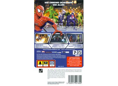 Jeux Vidéo Spider-Man Allié ou Ennemi PlayStation Portable (PSP)