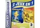 Jeux Vidéo 2 jeux en 1 Gang des Requins + Shrek 2 Game Boy Advance