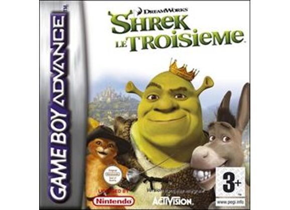 Image Jeux Vidéo Shrek Le Troisieme Game Boy Advance