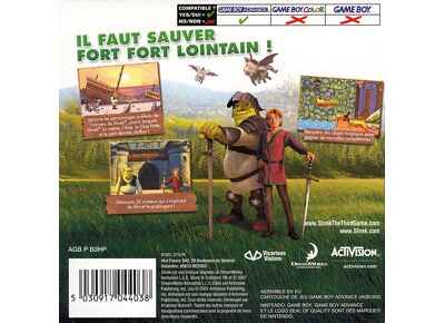 Jeux Vidéo Shrek Le Troisieme Game Boy Advance