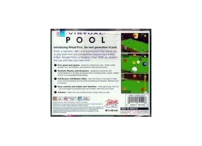 Jeux Vidéo Virtual Pool PlayStation 1 (PS1)