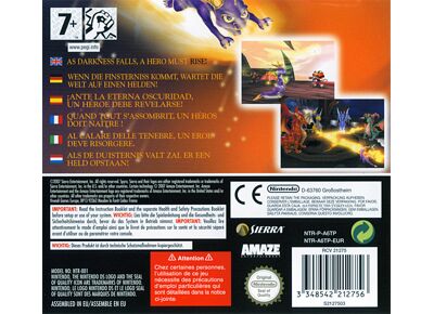 Image Jeux Vidéo The Legend of Spyro The Eternal Night DS