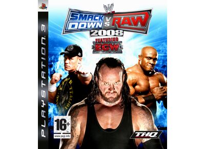 Jeux Vidéo WWE SmackDown! vs. RAW 2008 PlayStation 3 (PS3)