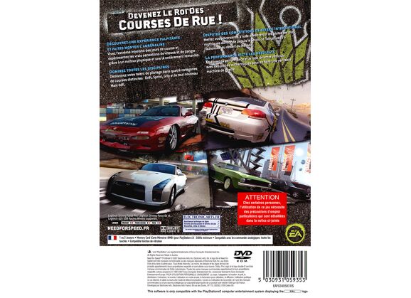 Image Jeux Vidéo Need for Speed ProStreet PlayStation 2 (PS2)