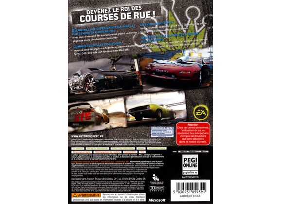 Image Jeux Vidéo Need for Speed ProStreet Xbox 360