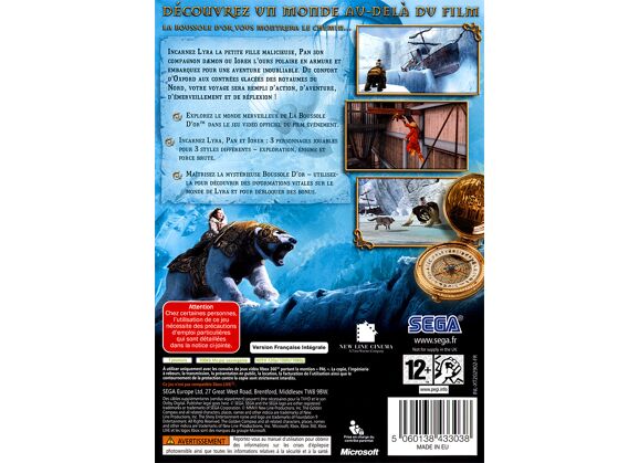 Image Jeux Vidéo A la Croisée des Mondes La Boussole d'Or Xbox 360