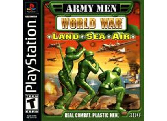 Image Jeux Vidéo Army Men World War Land Sea Air PlayStation 1 (PS1)