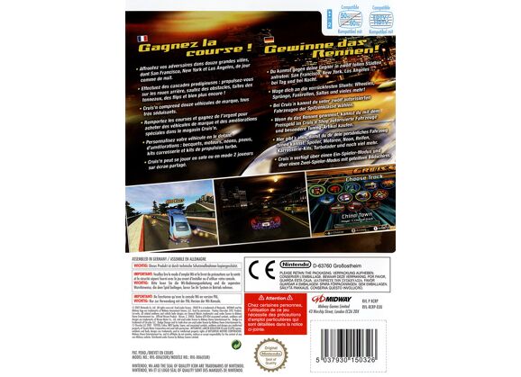 Image Jeux Vidéo Cruis'n Wii