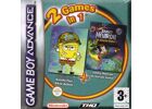 Jeux Vidéo 2 Games in One Bob l' Eponge et Jimmy Neutron Game Boy Advance