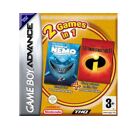 Jeux Vidéo 2 Games in 1 Nemo + Les Indestructibles Game Boy Advance