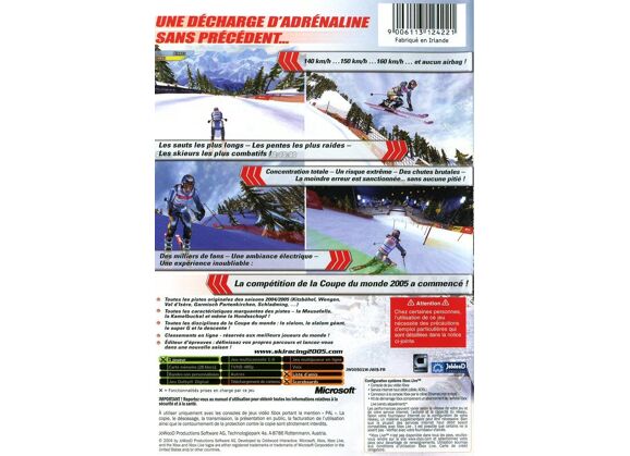 Image Jeux Vidéo Ski Racing 2005 Xbox