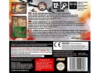 Jeux Vidéo Panzer Tactics DS