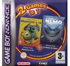 Jeux Vidéo 2 Games in One Nemo + Monstres et Compagnie Game Boy Advance