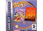 Jeux Vidéo 2 Games in One Disney Princesses + Le Roi Lion Game Boy Advance