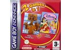Jeux Vidéo 2 Games in One Disney Princesse + Frere des Ours Game Boy Advance
