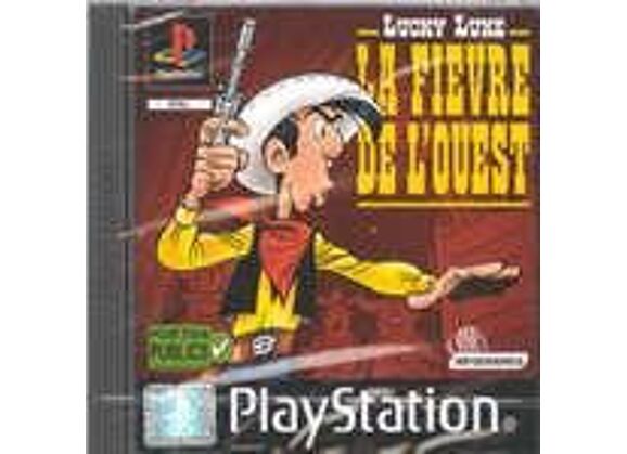 Image Jeux Vidéo Lucky Luke La Fievre De L'ouest Best Of Edition PlayStation 1 (PS1)