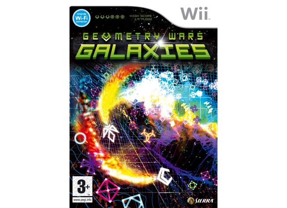 Image Jeux Vidéo Geometry Wars Galaxies Wii