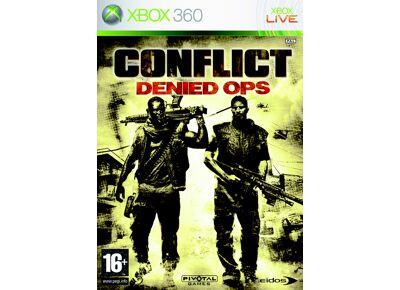 Jeux Vidéo Conflict Denied Ops Xbox 360