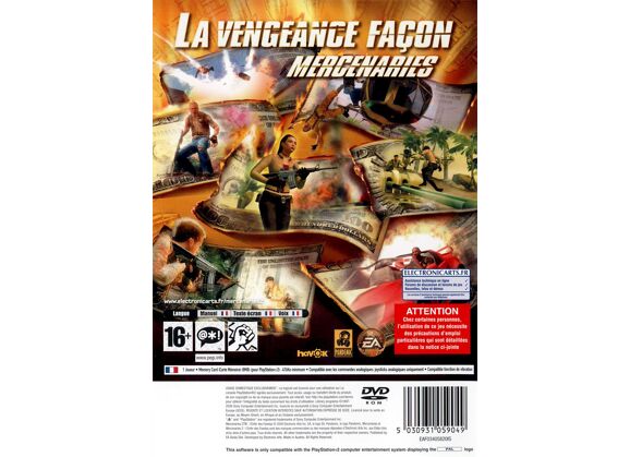 Image Jeux Vidéo Mercenaries 2 L'Enfer des Favelas PlayStation 2 (PS2)