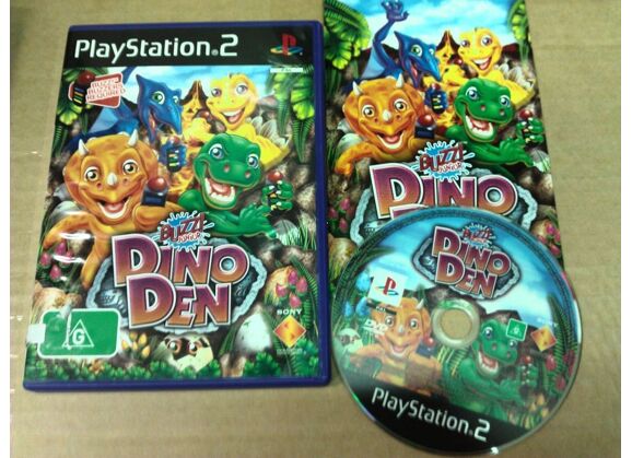 Image Jeux Vidéo Buzz ! Junior Les P'tits Dinos PlayStation 2 (PS2)