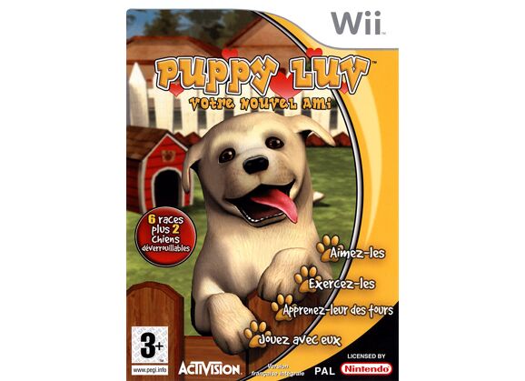 Image Jeux Vidéo Puppy Luv Votre Nouvel Ami Wii
