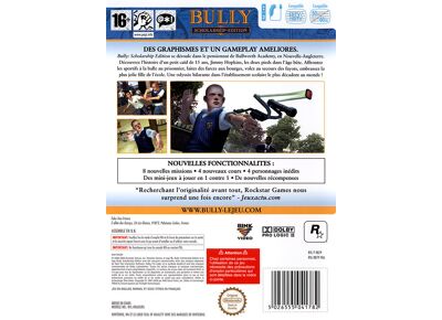 Jeux Vidéo Bully Scholarship Edition Wii