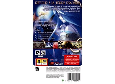 Image Jeux Vidéo Riviera La Terre Promise PlayStation Portable (PSP)