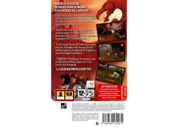 Image Jeux Vidéo Lanfeust De Troy PlayStation Portable (PSP)