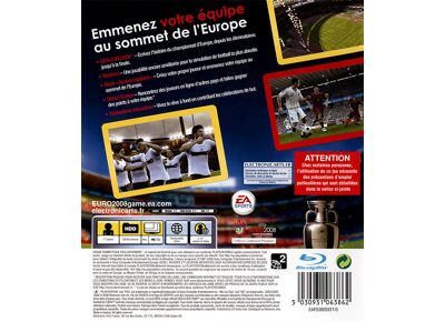 Jeux Vidéo UEFA EURO 2008 PlayStation 3 (PS3)