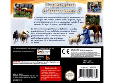 Image Jeux Vidéo Ma Pension d'Animaux 2 DS