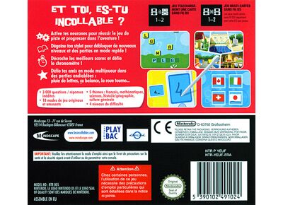Jeux Vidéo Les Incollables CE1 - CE 2 DS