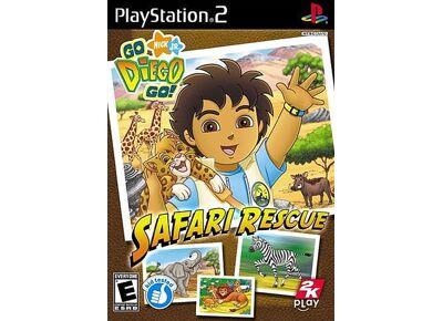 Jeux Vidéo Go Diego Go Safari Rescue PlayStation 2 (PS2)