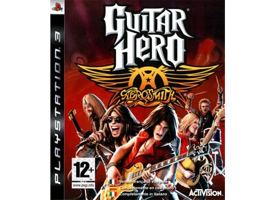 Jeux Vidéo Guitar Hero Aerosmith + Guitare PlayStation 3 (PS3)