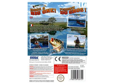 Jeux Vidéo Sega Bass Fishing + Canne à peche Wii