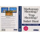 Jeux Vidéo Marksman Shooting + Trap Shooting + Safari Hunt Master System
