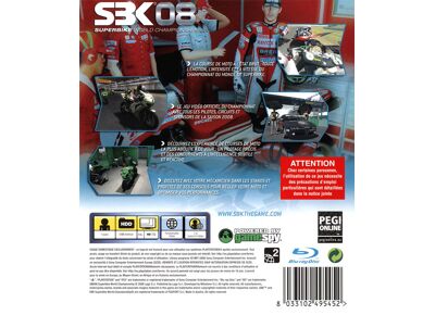 Jeux Vidéo SBK 08 Superbike World Championship PlayStation 3 (PS3)