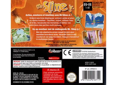 Jeux Vidéo Mr. Slime Jr. DS