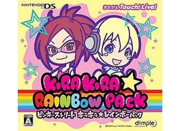Image Jeux Vidéo Pinky Street Kira Kira Music Night Kira Kira Rainbow Pack DS